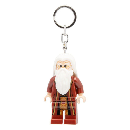 LEGO Harry Potter Schlüsselanhänger mit Leuchtfunktion Dumbledore 8 cm Image