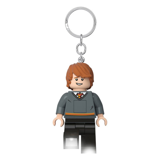 LEGO Harry Potter Schlüsselanhänger mit Leuchtfunktion Ron Weasley 8 cm Image