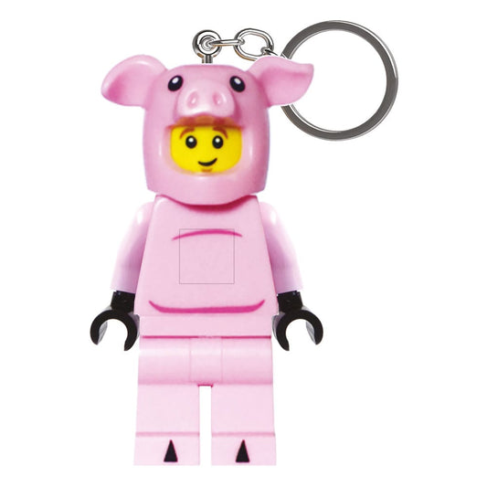 LEGO Minifigures Schlüsselanhänger mit Leuchtfunktion Piggy Guy 8 cm Image
