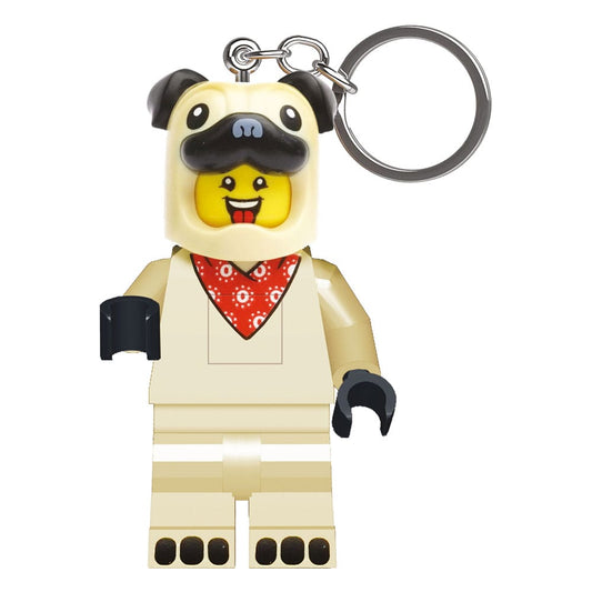 LEGO Minifigures Schlüsselanhänger mit Leuchtfunktion Mops 8 cm Image