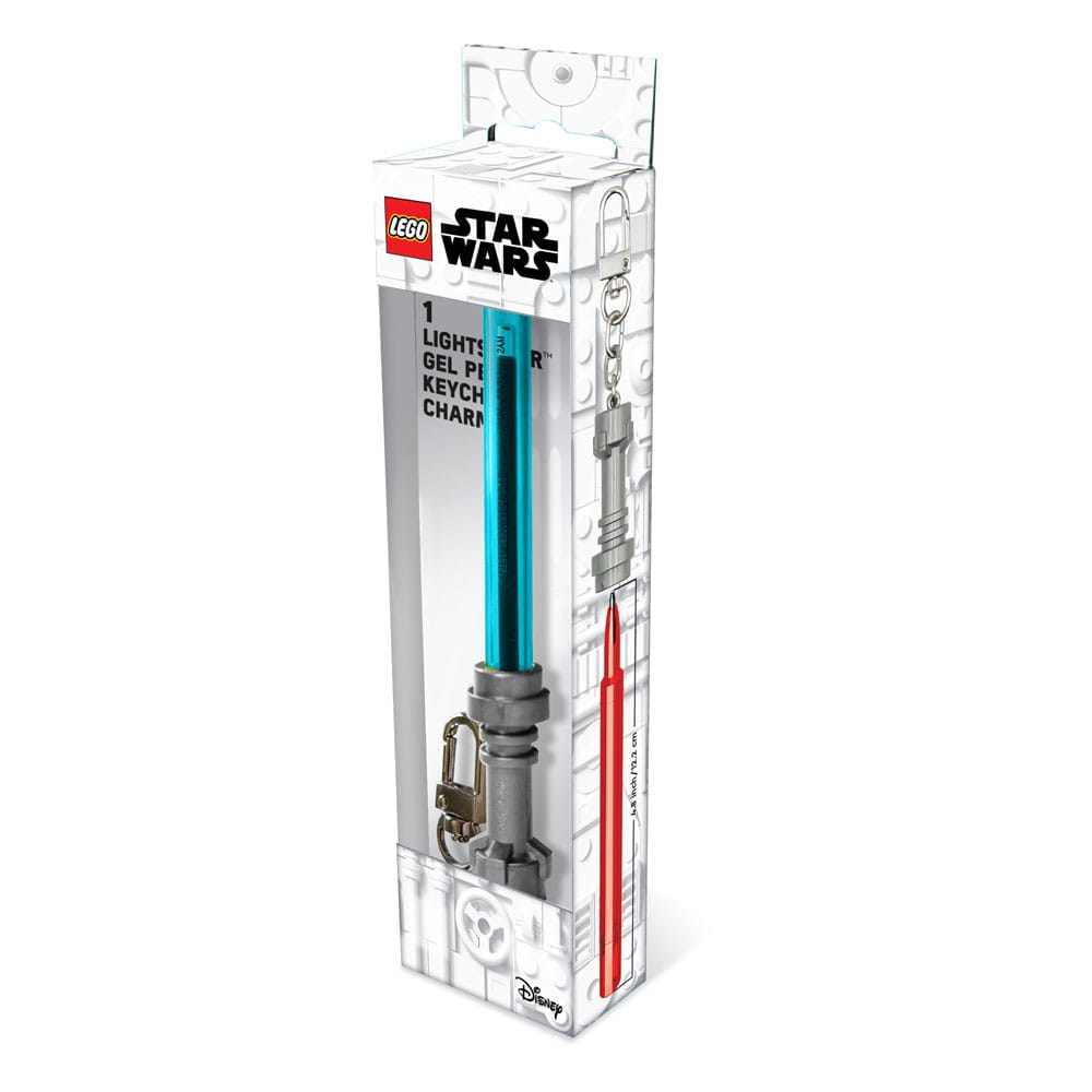 LEGO Star Wars Gelstift mit Clip Azurblau Image