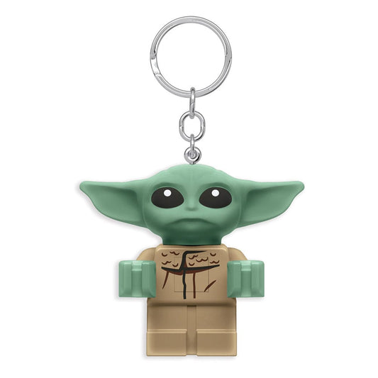 LEGO Star Wars The Mandalorian Schlüsselanhänger mit Leuchtfunktion Grogu 8 cm Image
