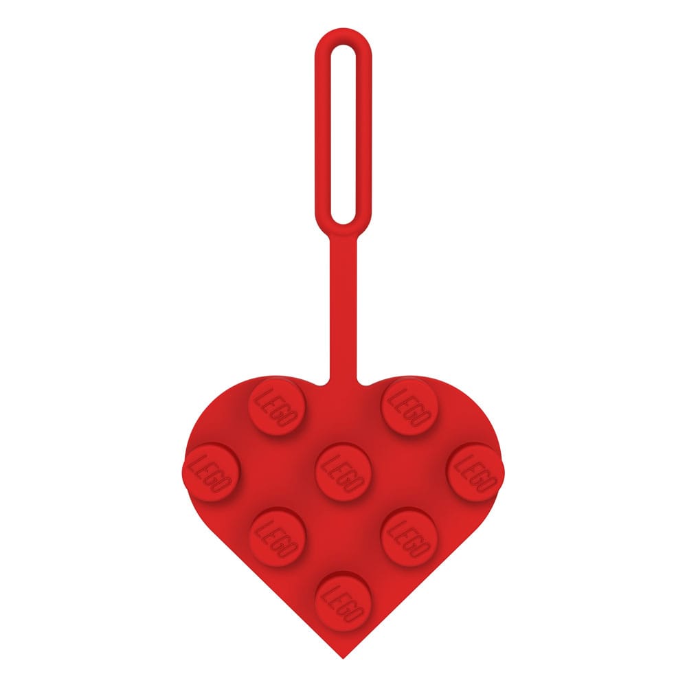 LEGO Minifigures Taschenanhänger Herz Rot 10 cm Image