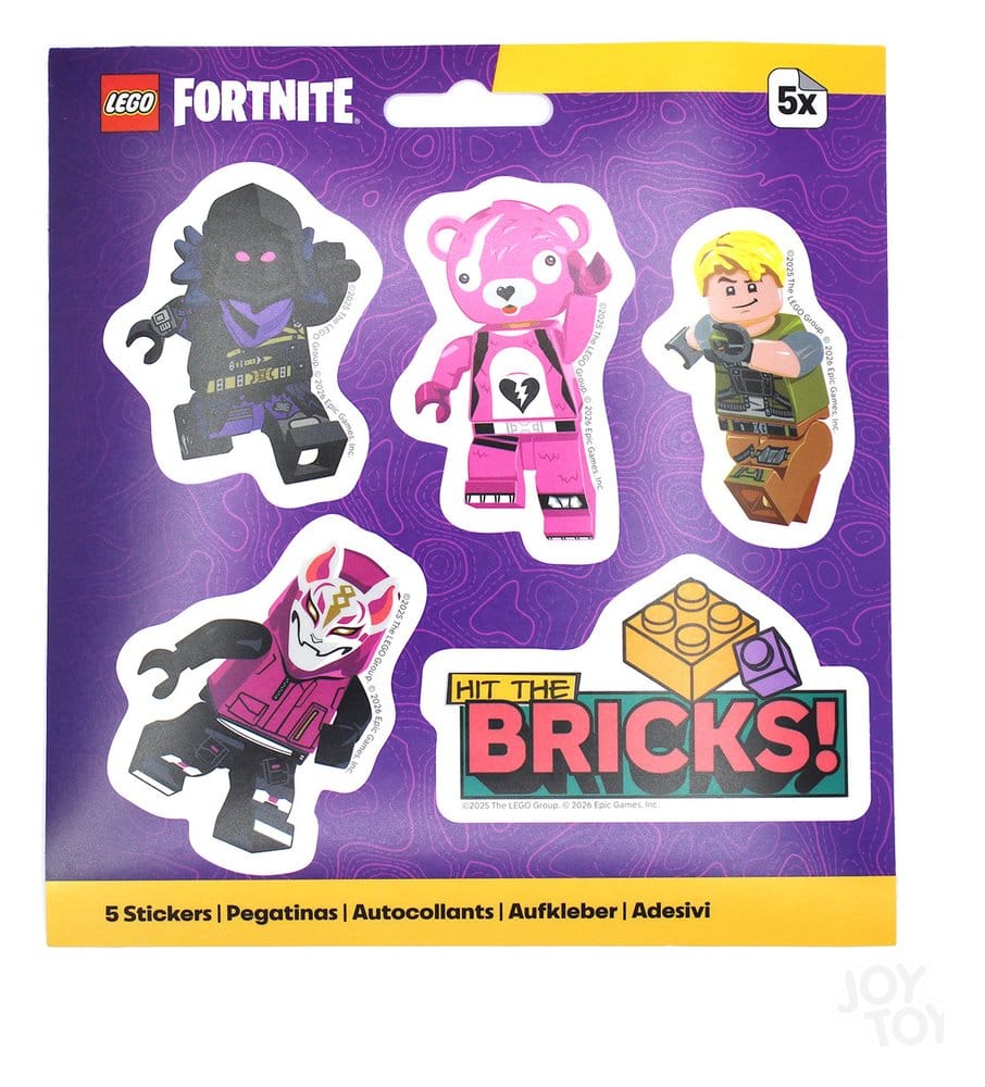 Lego Fortnite Sticker Set Hit The Bricks (5) Image