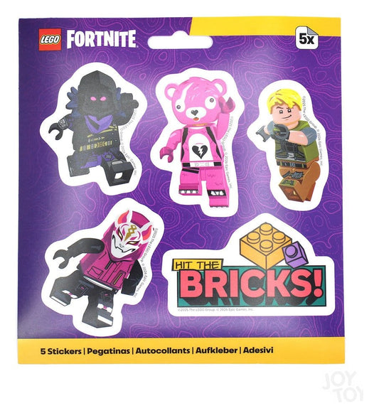 Lego Fortnite Sticker Set Hit The Bricks (5) Image