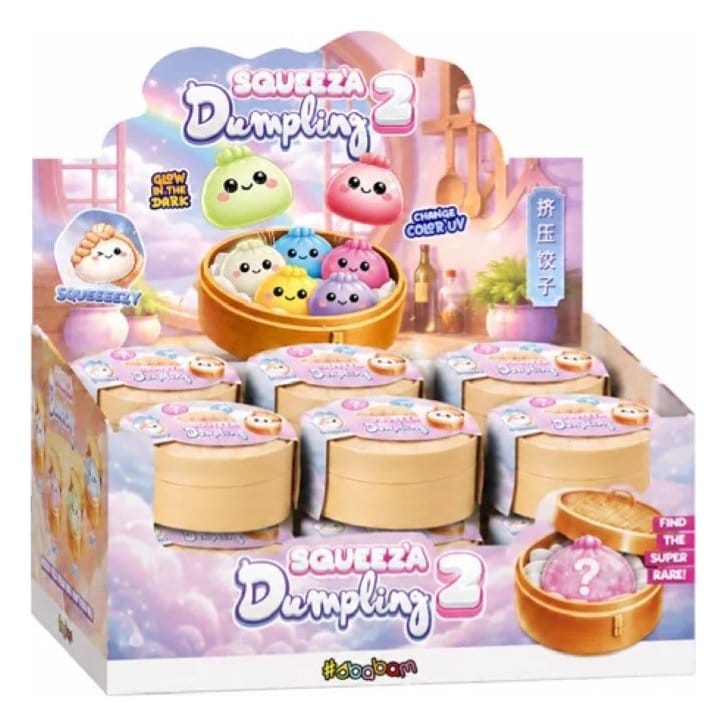 Squeez'a Dumpling Squishy Dumpling 2 Blind Box Display (12) Image