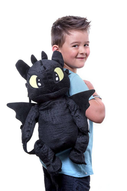 Drachenzähmen leicht gemacht 3 Plüsch-Rucksack Toothless Image 3