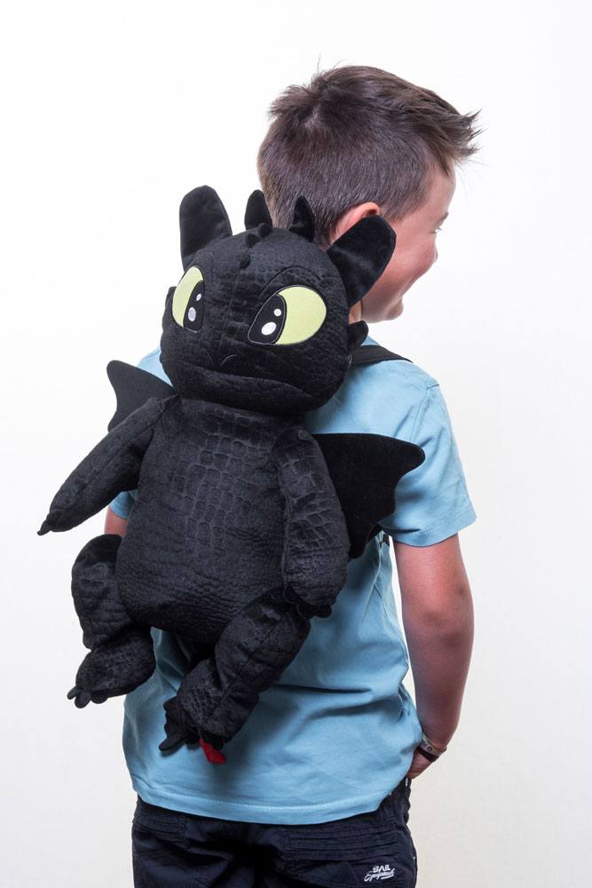 Drachenzähmen leicht gemacht 3 Plüsch-Rucksack Toothless Image 4