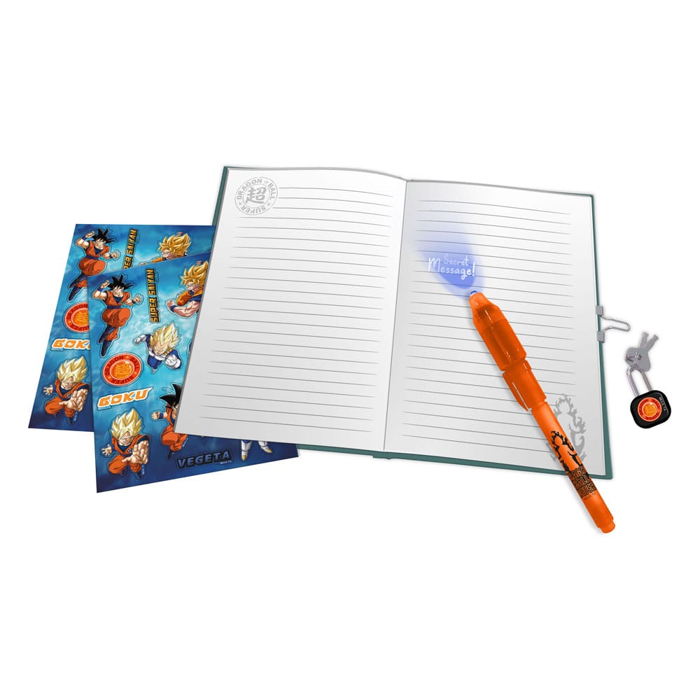 Dragon Ball Tagebuch Set mit Schloss Image 2