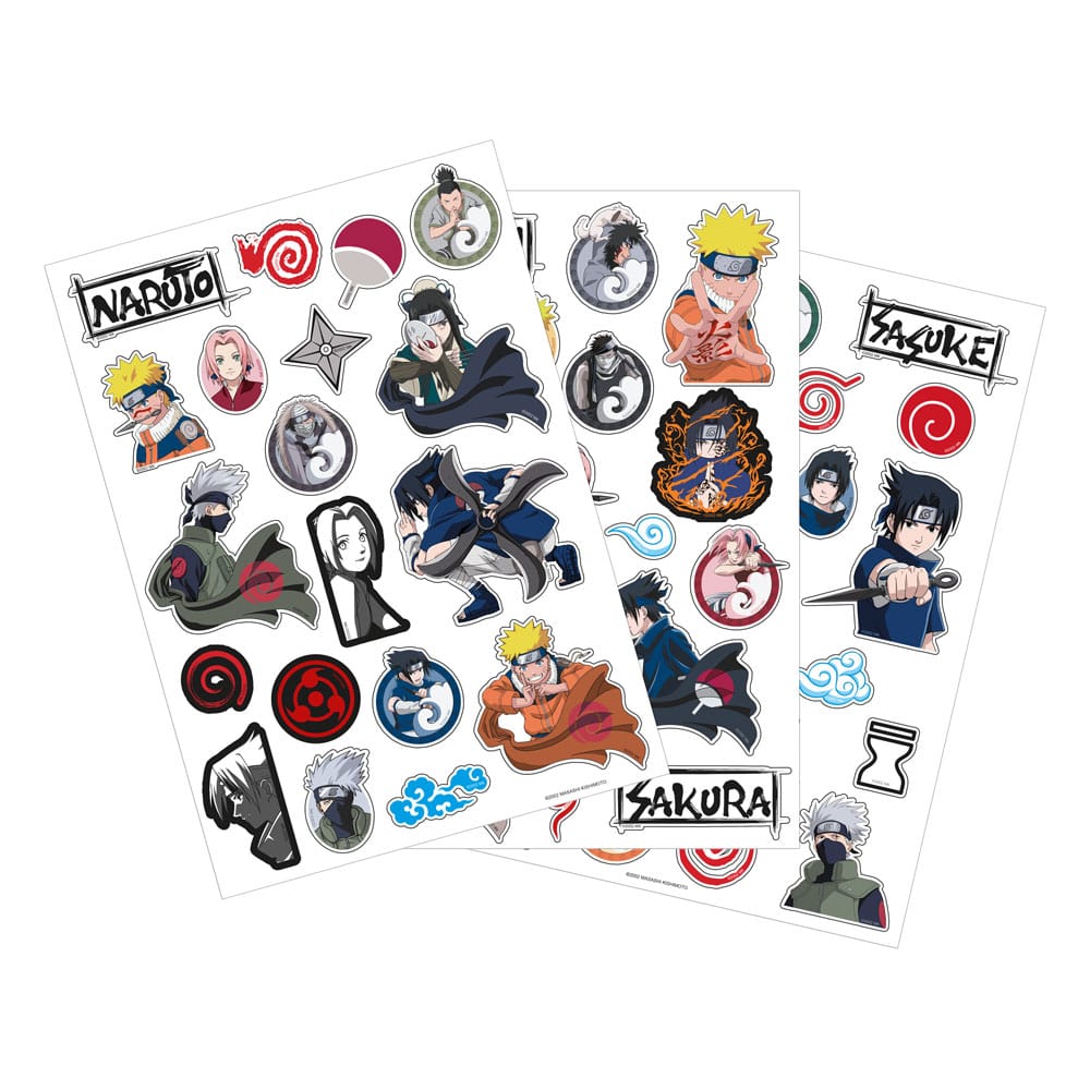 Naruto Tech Sticker Pack Image 1