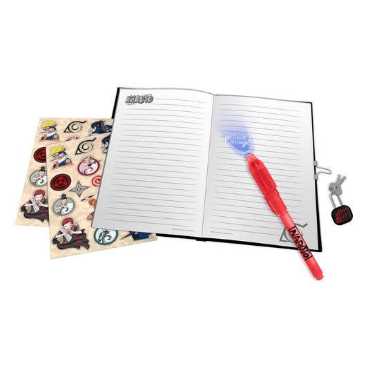 Naruto Tagebuch Set mit Schloss Image 2