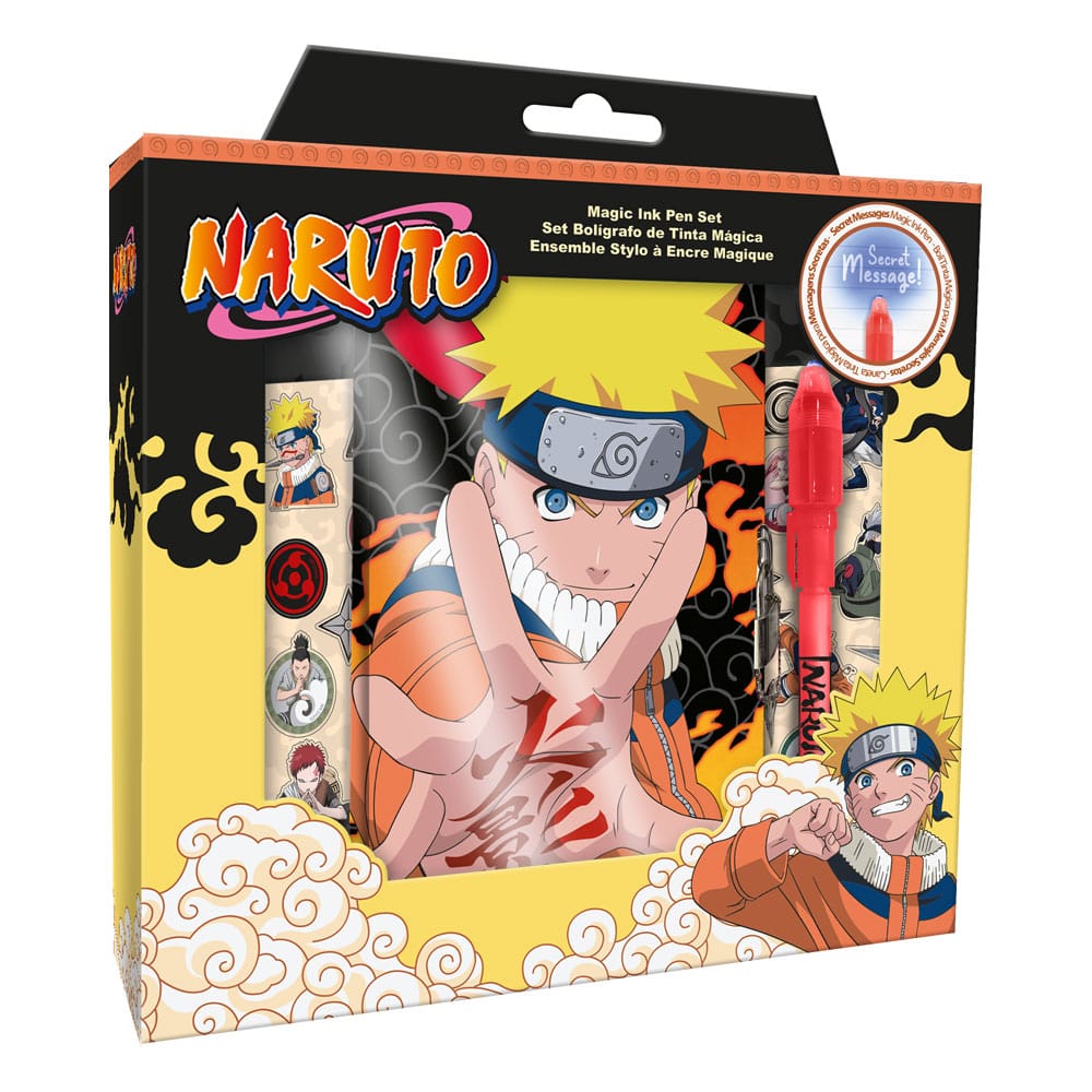 Naruto Tagebuch Set mit Schloss Image 1