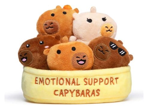 Relatable Emotional Support Plüschfigur Capybaras Image