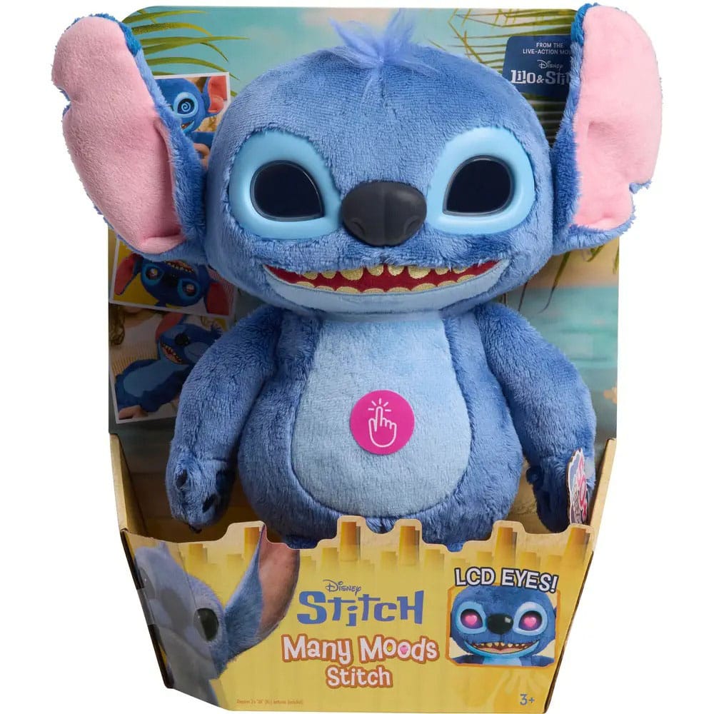 Lilo & Stitch Plüschfigur mit LCD-Spezialeffekte und Sounds The Many Mood Stitch 36 cm Image 3