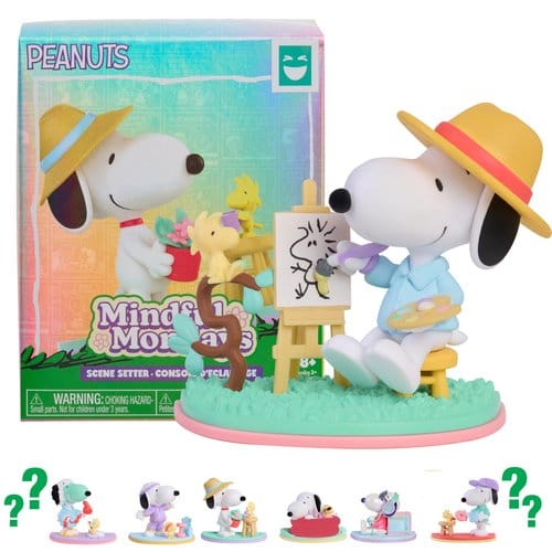 Peanuts Happy Haul Minifiguren Blindbox Snoopy Moody Mondays (8) Image 1