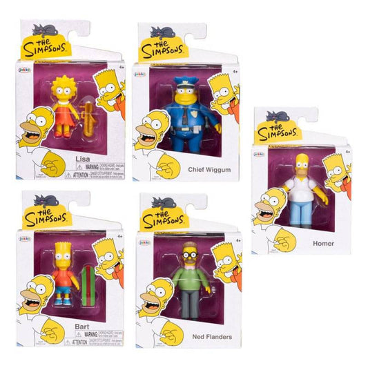 Simpsons Minifiguren Wave 1 6 cm Sortiment (8) Image 1