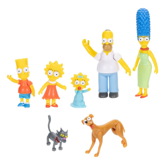 Simpsons Minifiguren 7er-Pack 6 cm Image 1