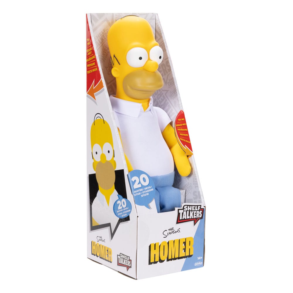 Simpsons Plüschfigur sprechend Homer 33 cm *Englische Version* Image 3