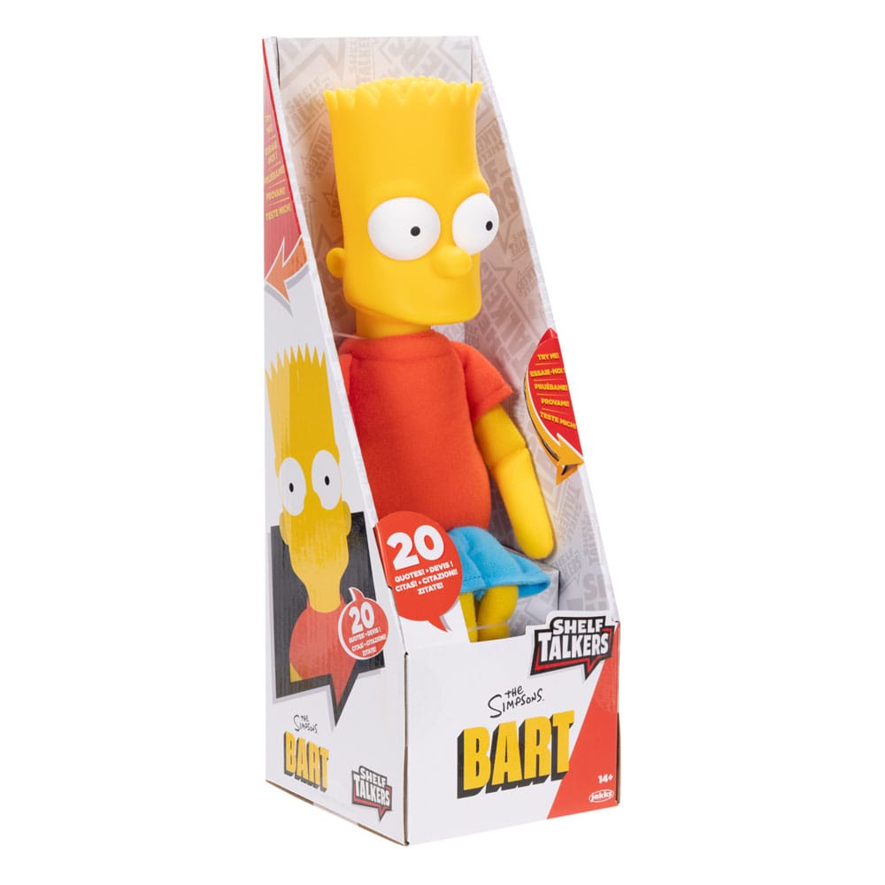 Simpsons Plüschfigur sprechend Bart 33 cm *Englische Version* Image 3
