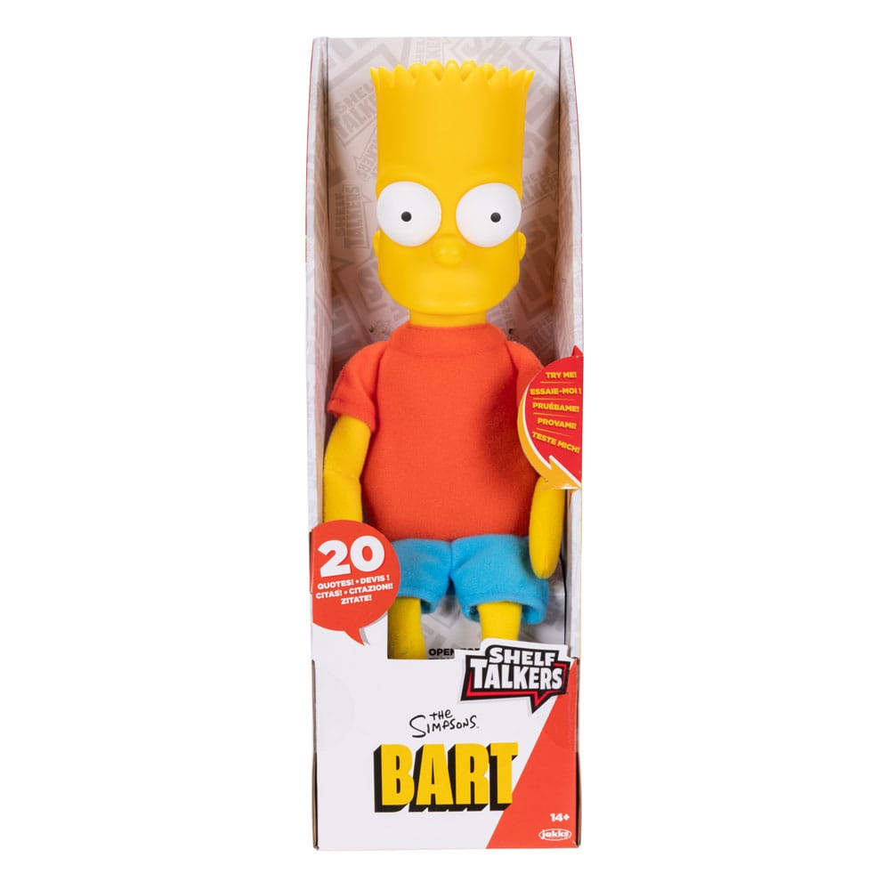 Simpsons Plüschfigur sprechend Bart 33 cm *Englische Version* Image 7