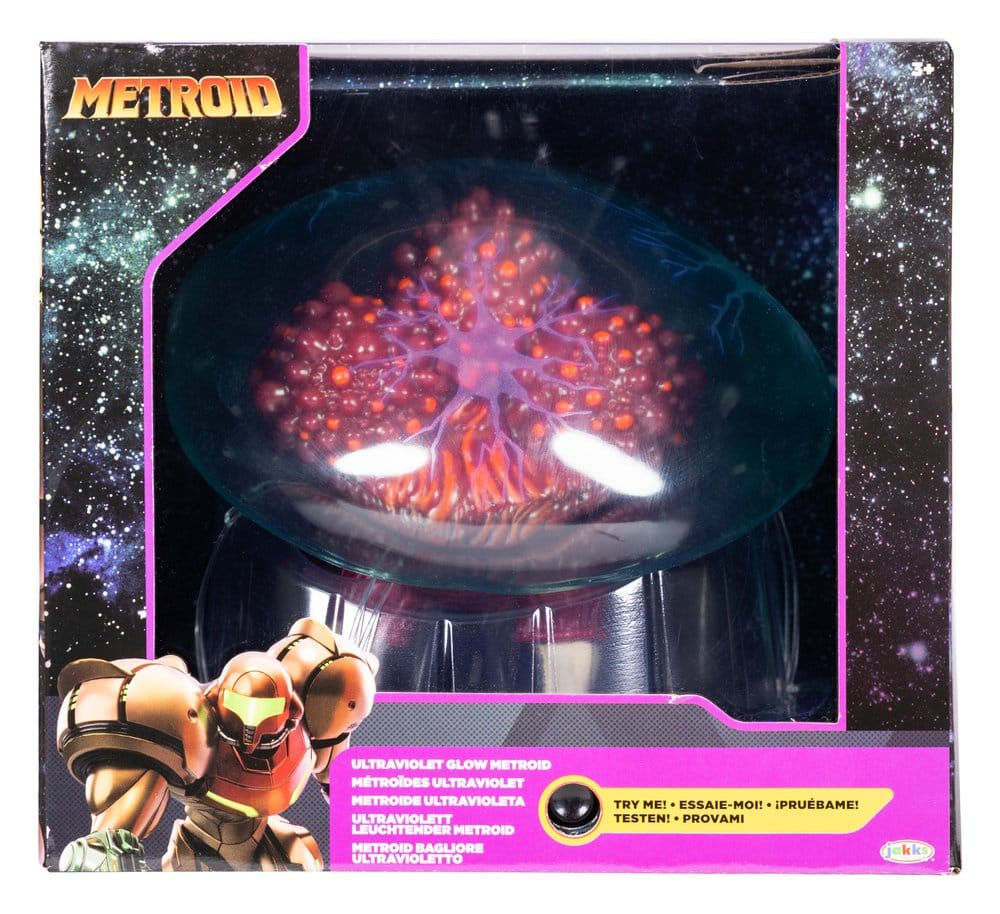 World of Nintendo Metroid Prime Actionfigur Metroid Ultraviolet Glow 15 cm Image 2