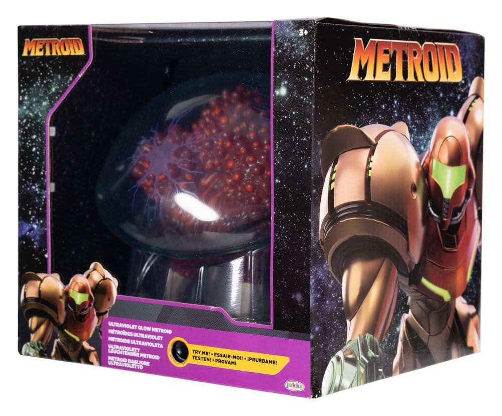 World of Nintendo Metroid Prime Actionfigur Metroid Ultraviolet Glow 15 cm Image 4