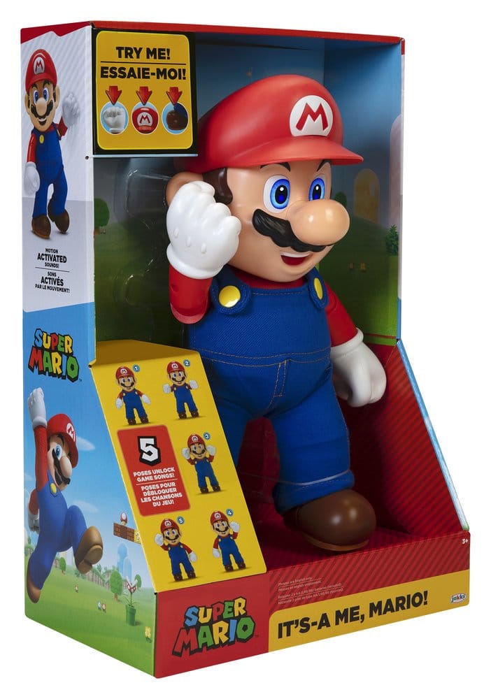 Super Mario Sprechende Actionfigur It's-A Me! Mario 36 cm Image 5