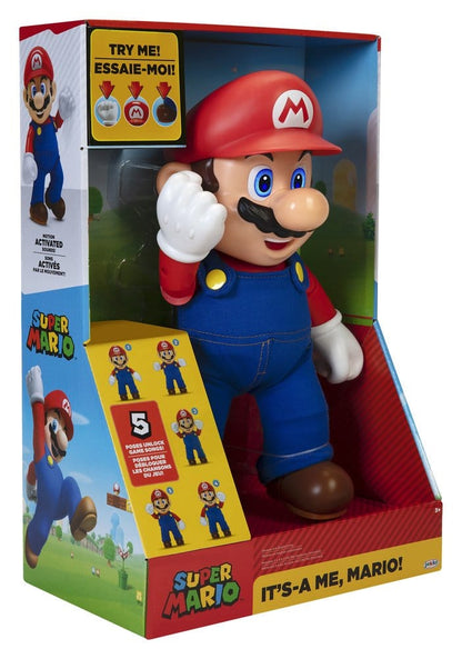 Super Mario Sprechende Actionfigur It's-A Me! Mario 36 cm Image 5