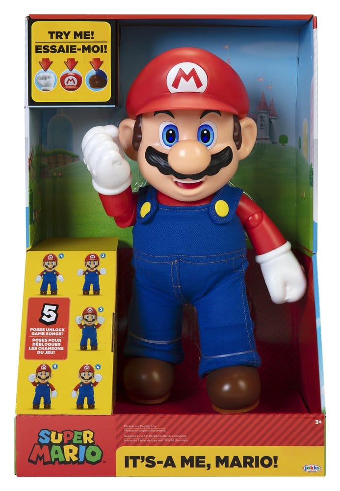 Super Mario Sprechende Actionfigur It's-A Me! Mario 36 cm Image 10