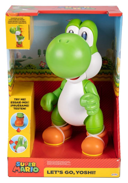 Super Mario Sprechende Actionfigur Let's Go! Yoshi! 36 cm Image 3
