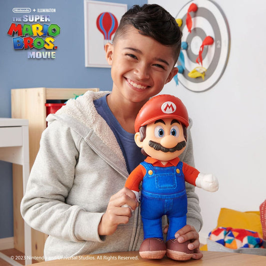 Der Super Mario Bros. Film Plüschfigur Luigi 30 cm Image 2