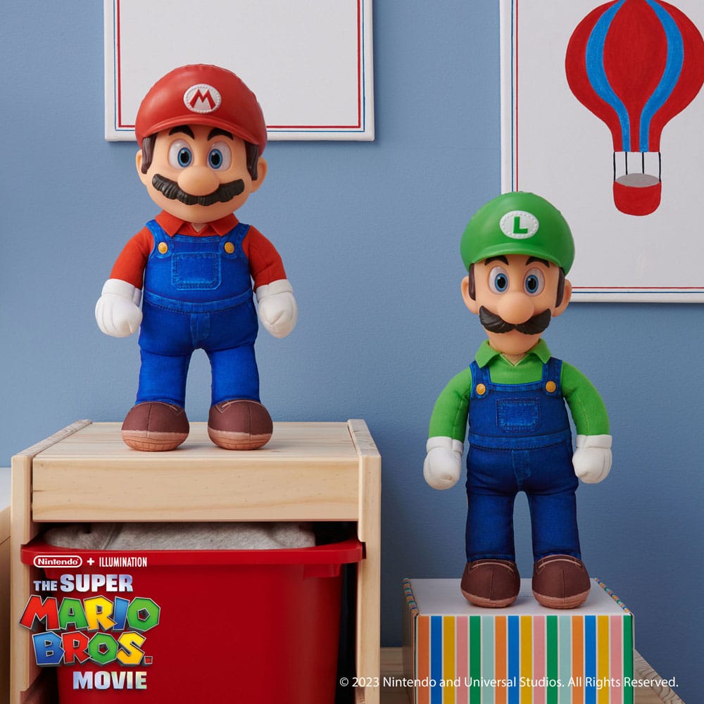 Der Super Mario Bros. Film Plüschfigur Luigi 30 cm Image 4