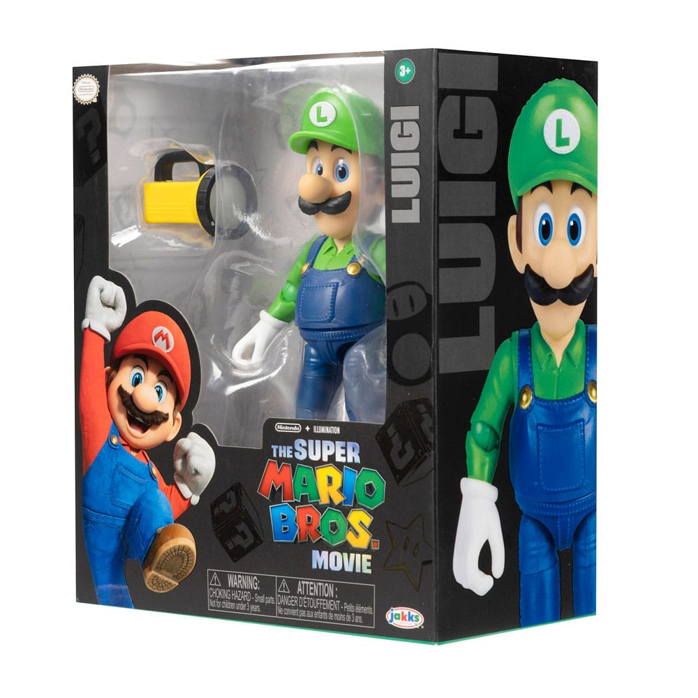 Der Super Mario Bros. Film Actionfigur Luigi 13 cm Image 2