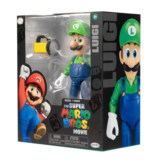 Der Super Mario Bros. Film Actionfigur Luigi 13 cm Image 2