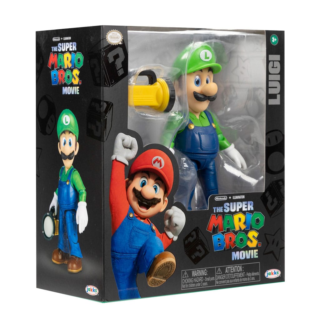 Der Super Mario Bros. Film Actionfigur Luigi 13 cm Image 3