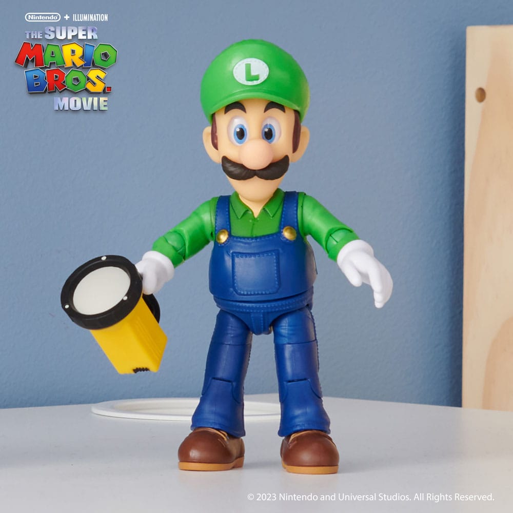 Der Super Mario Bros. Film Actionfigur Luigi 13 cm Image 10