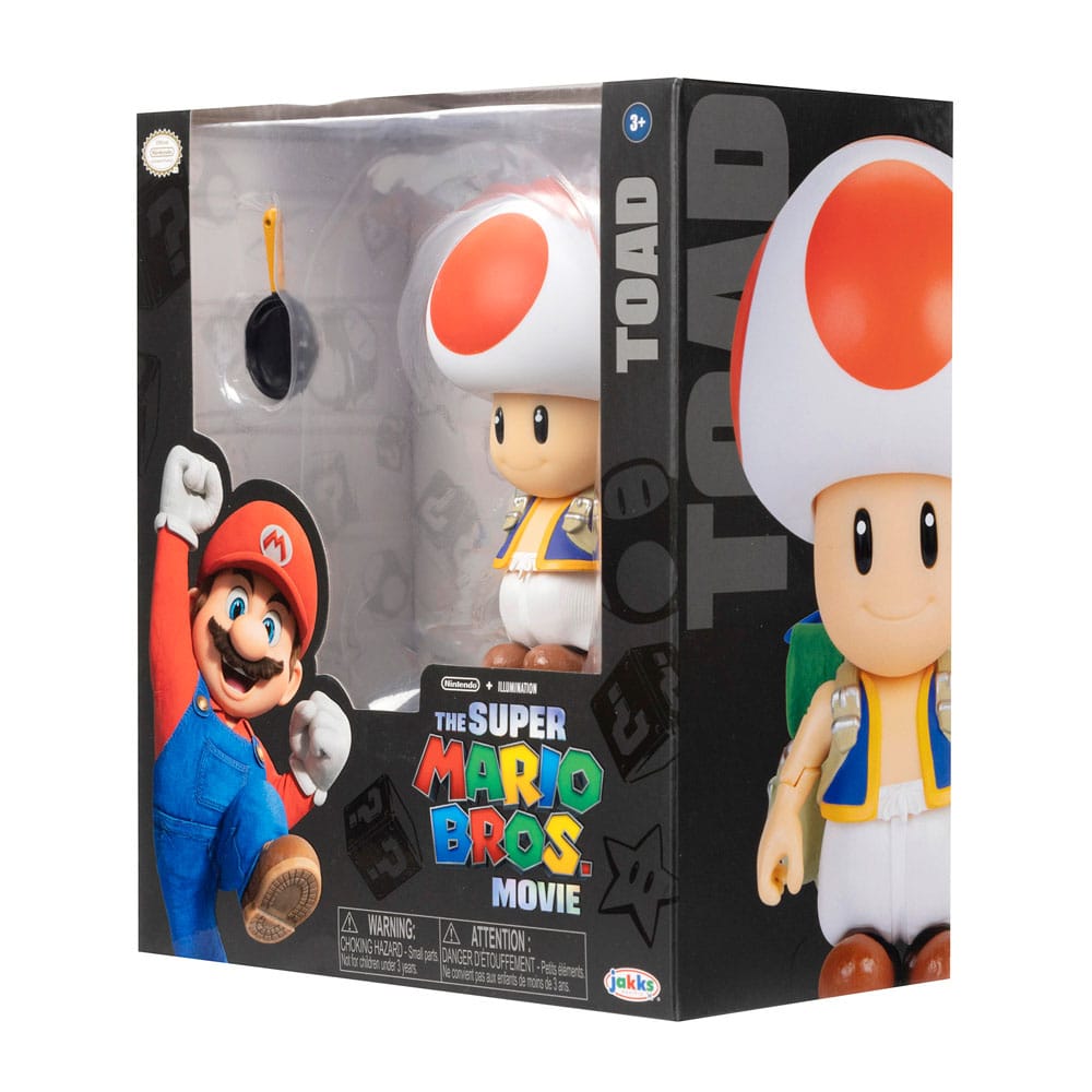 Der Super Mario Bros. Film Actionfigur Toad 13 cm Image 6
