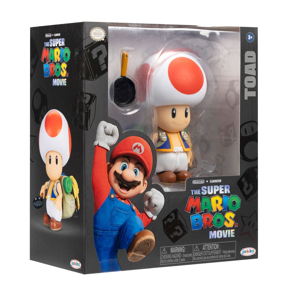 Der Super Mario Bros. Film Actionfigur Toad 13 cm Image 7
