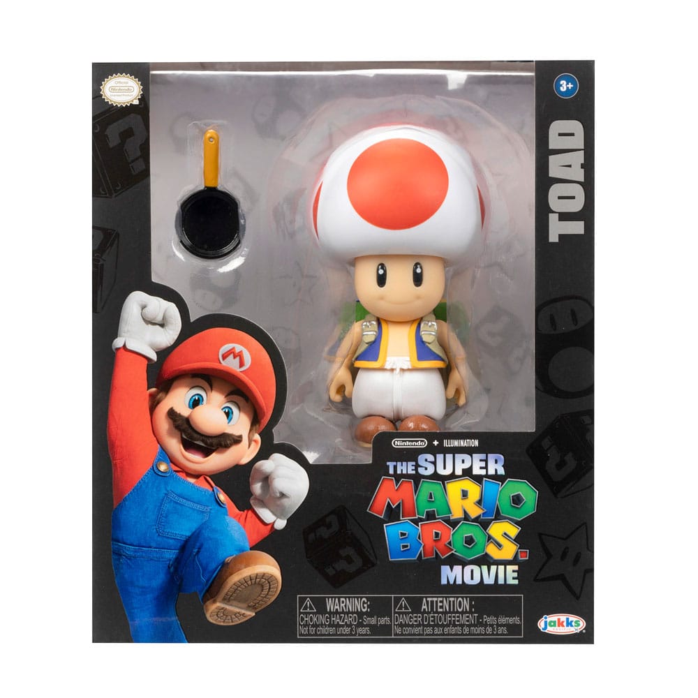 Der Super Mario Bros. Film Actionfigur Toad 13 cm Image 8