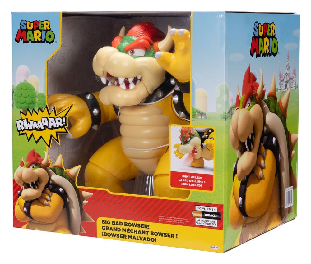 Super Mario Actionfigur Big Bad Bowser 30 cm Image 6