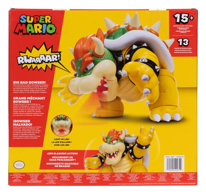 Super Mario Actionfigur Big Bad Bowser 30 cm Image 7