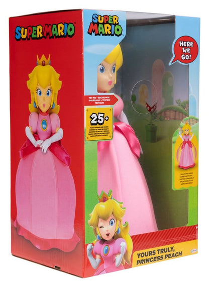 Super Mario Sprechende Actionfigur Yours Truly Princess Peach 36 cm Image 4