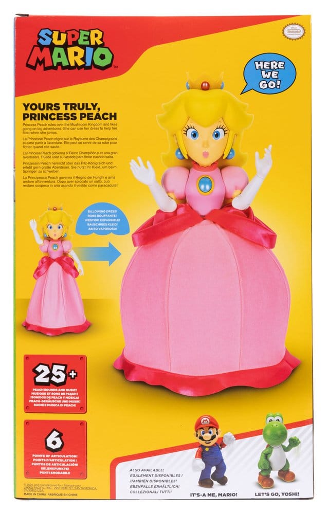 Super Mario Sprechende Actionfigur Yours Truly Princess Peach 36 cm Image 6