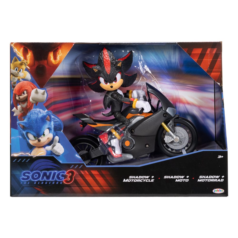 Sonic - The Hedgehog Movie 3 Actionfigur mit Fahrzeug 13 cm Image 8