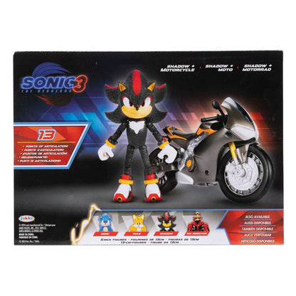 Sonic - The Hedgehog Movie 3 Actionfigur mit Fahrzeug 13 cm Image 10