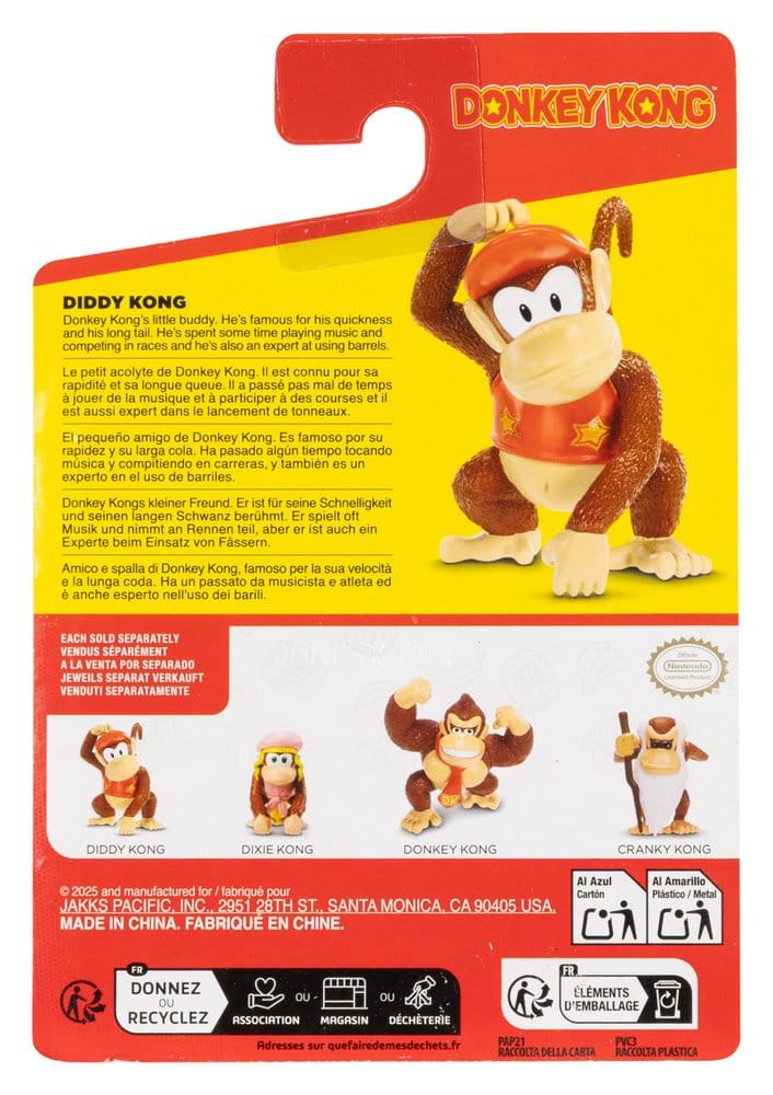 World of Nintendo Minifiguren Donkey Kong 6 cm Sortiment (16) Image 15