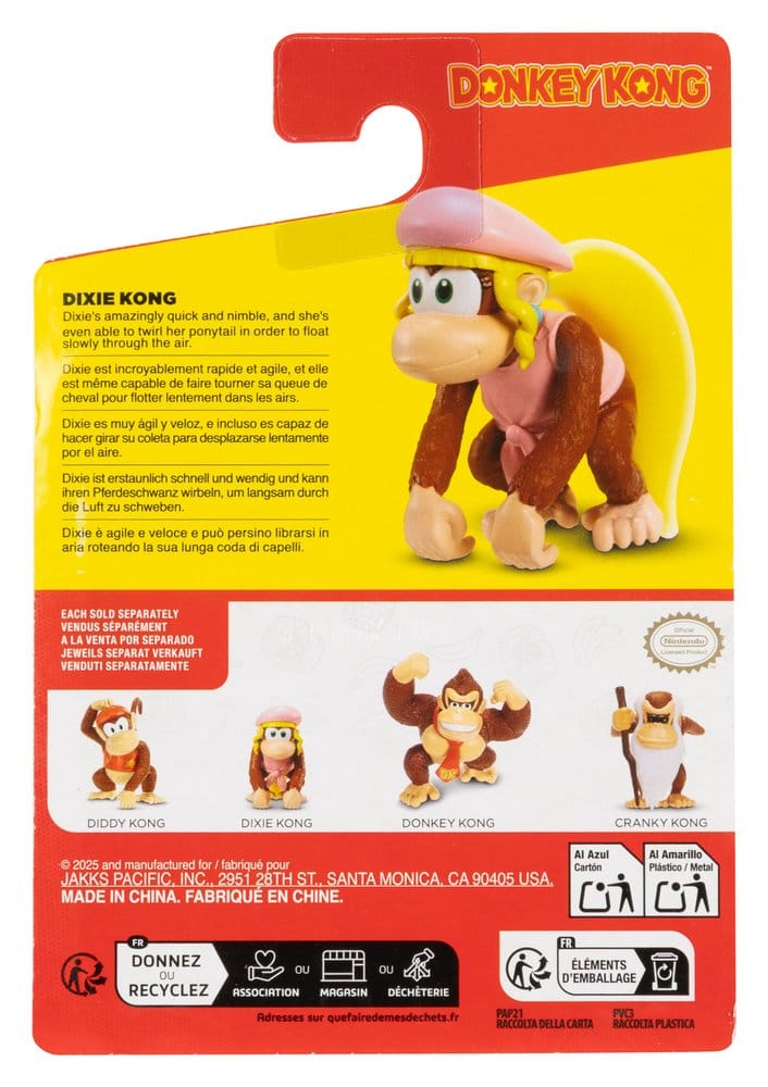World of Nintendo Minifiguren Donkey Kong 6 cm Sortiment (16) Image 16