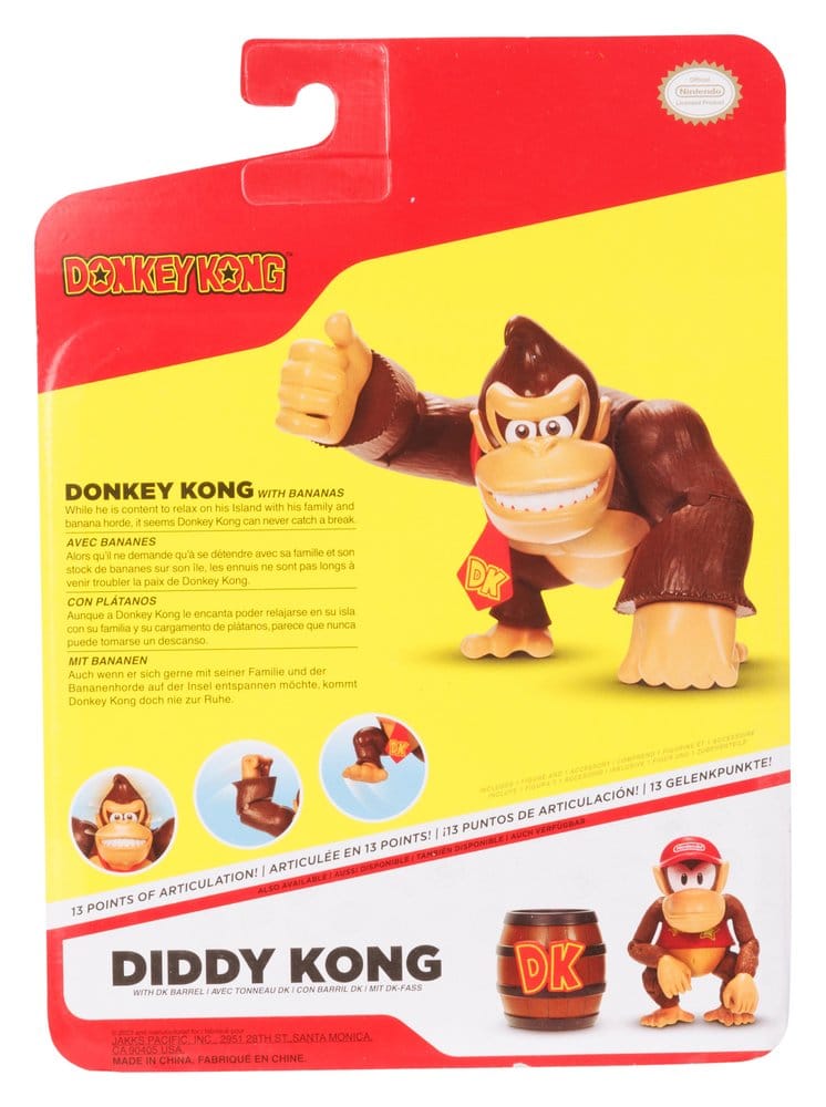 World of Nintendo Minifiguren Donkey Kong 6 cm Sortiment (16) Image 26