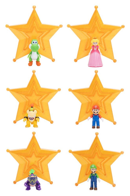 Der Super Mario Galaxy Film Actionfiguren 4 cm Wave 1 Sortiment (12) Image 1