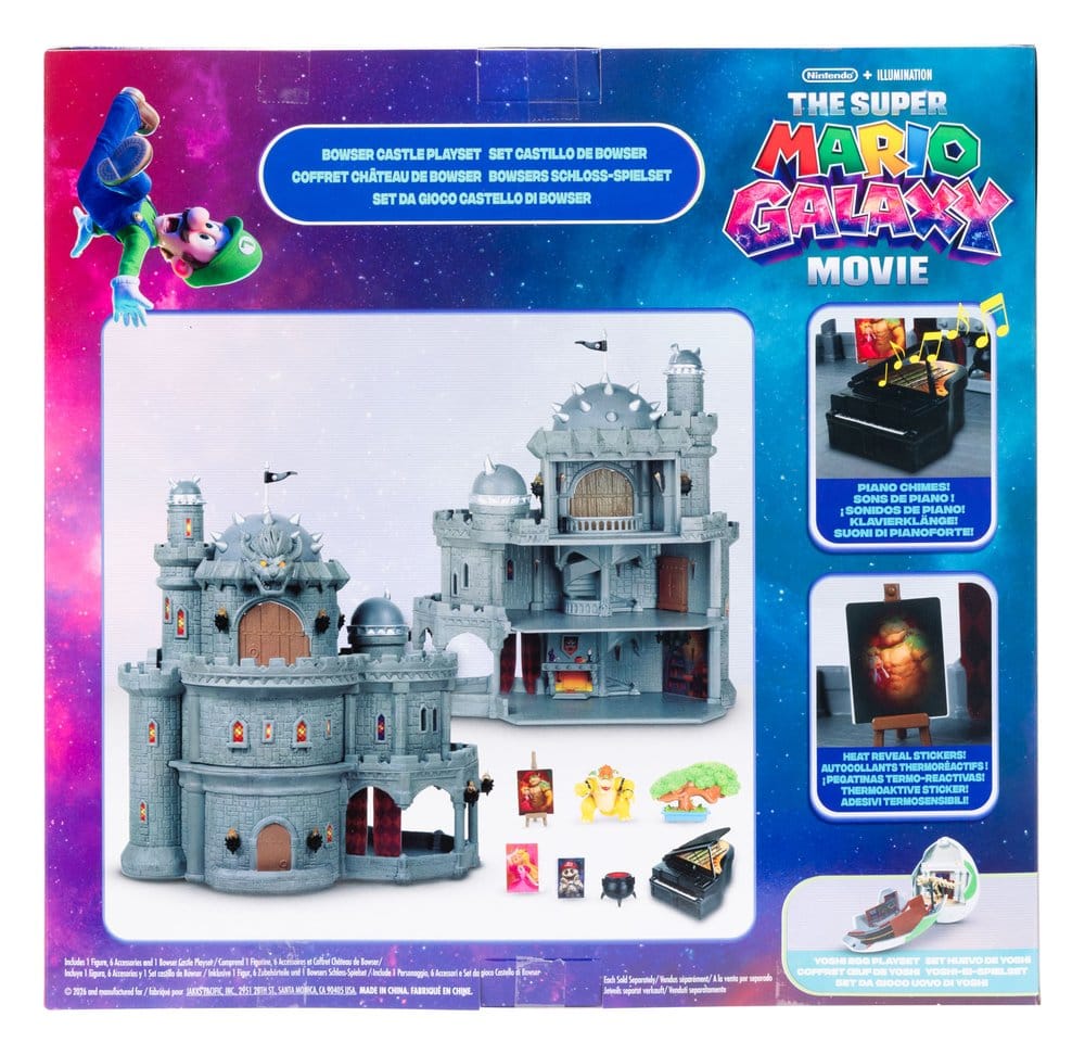 Der Super Mario Galaxy Film Deluxe Spielset mit 1 Minifigur Bowsers Schloss Image 5